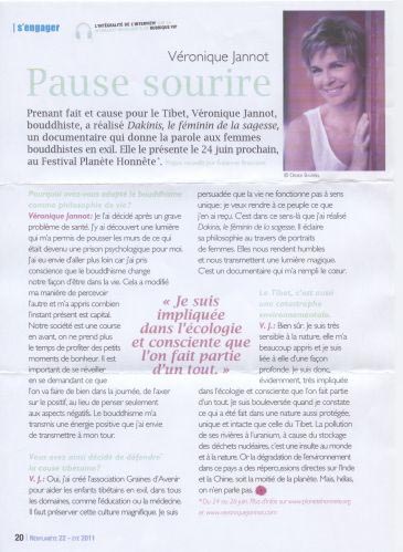 PRESS RELEASE - VERONIQUE JANNOT - SUMMER 2011